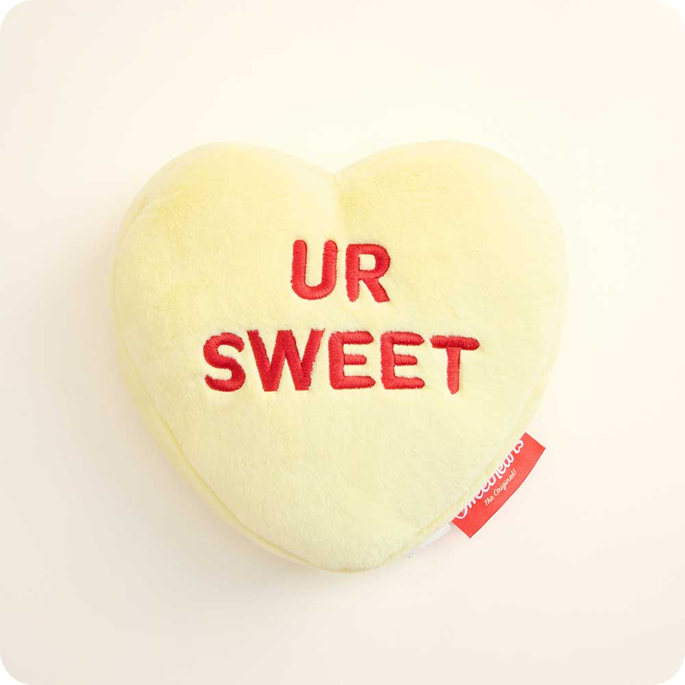 Sweethearts Yellow UR Sweet Heart Warmies
