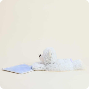 Marshmallow Bear Blankie Warmies