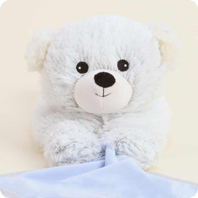 Marshmallow Bear Blankie Warmies