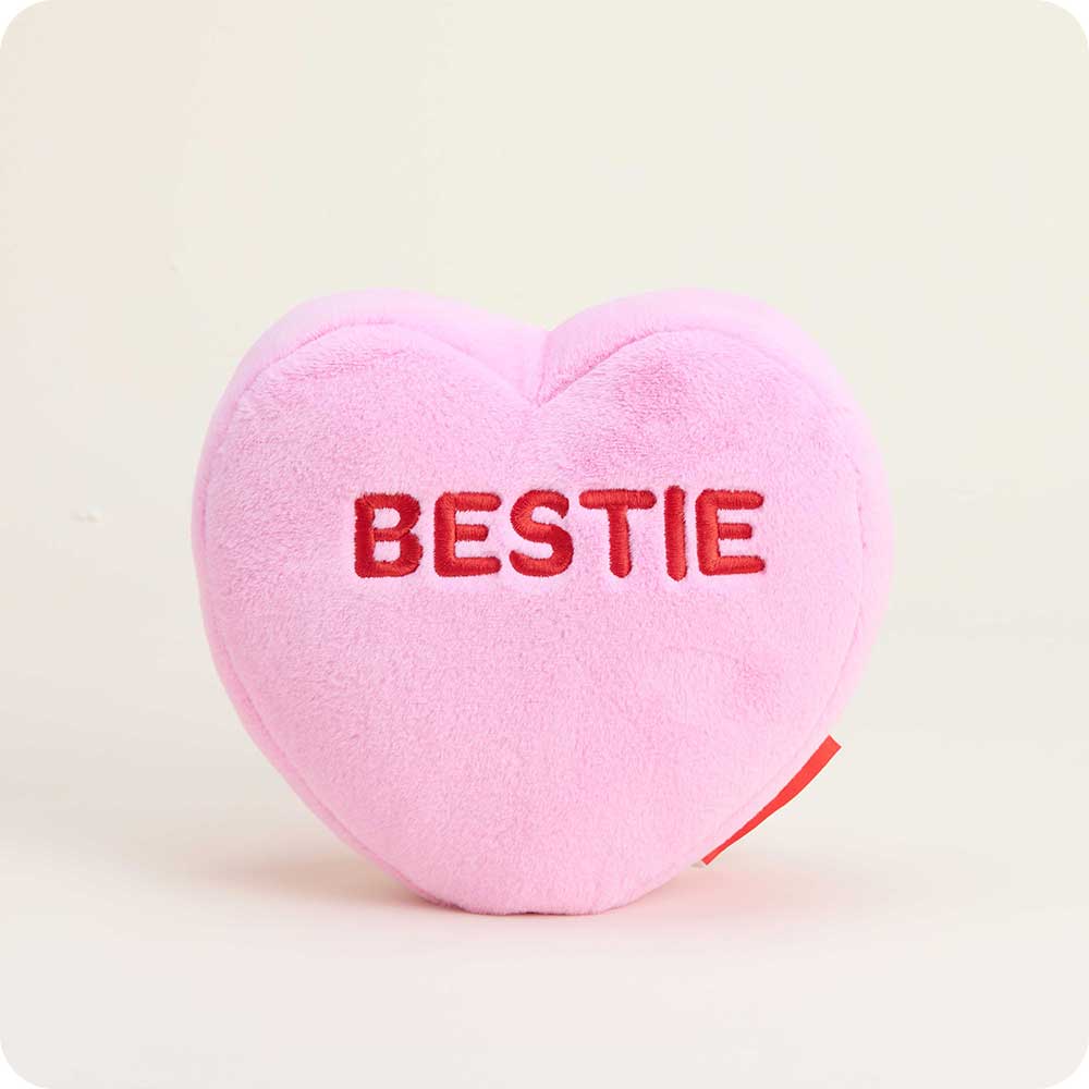 Sweethearts Pink Bestie Heart Warmies