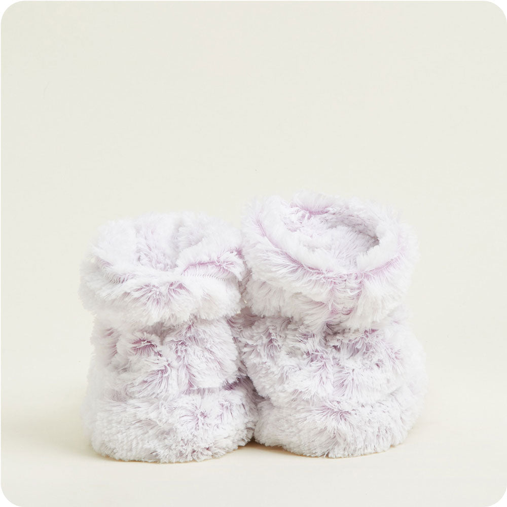 Marshmallow Lavender Boots Warmies®