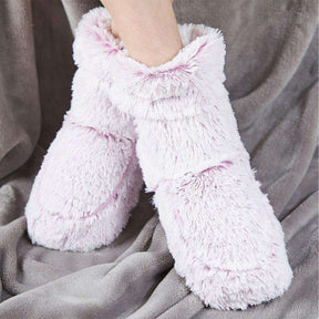 Marshmallow Lavender Boots Warmies®
