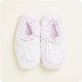 XL Marshmallow Lavender Slippers Warmies