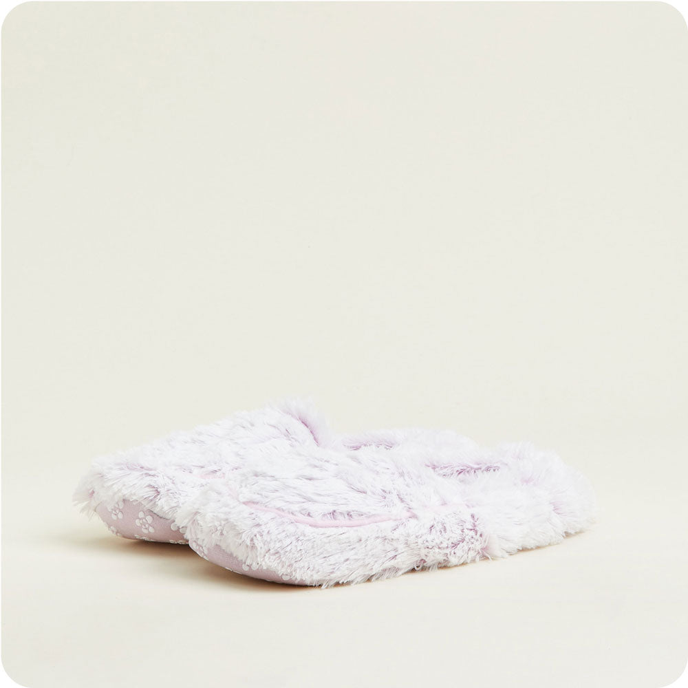 XL Marshmallow Lavender Slippers Warmies