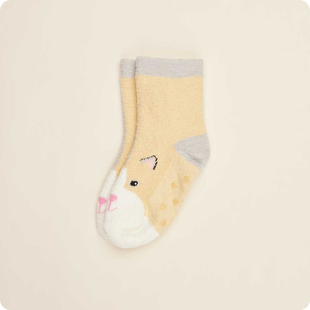 Calico Cat No-Slip Socks