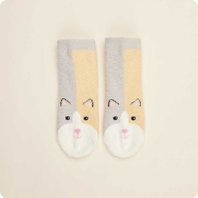 Calico Cat No-Slip Socks