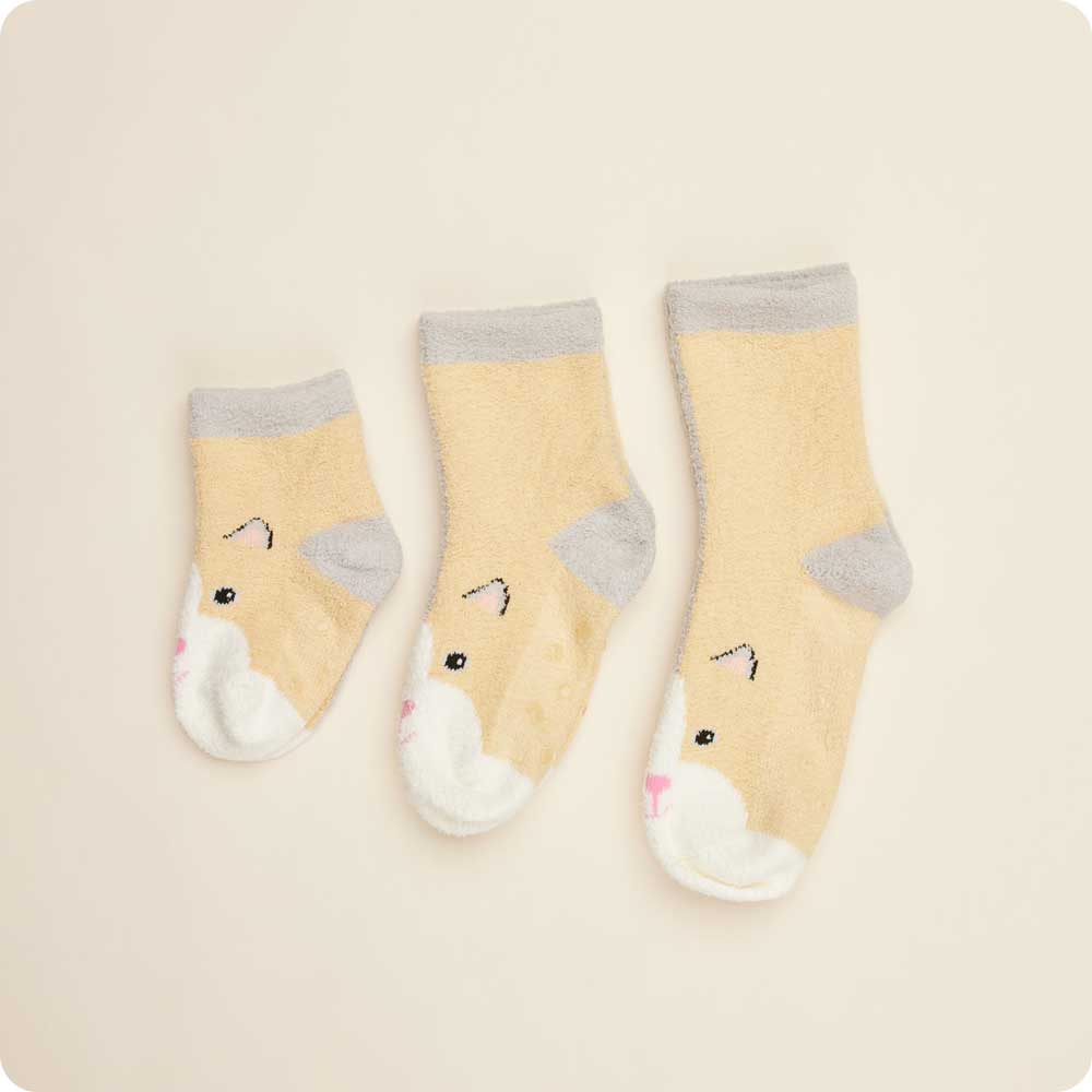 Calico Cat No-Slip Socks