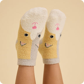 Calico Cat No-Slip Socks