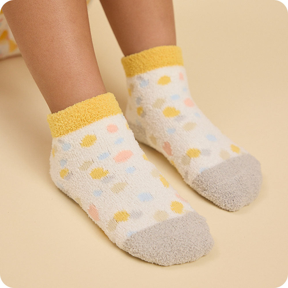 Calico Cat No-Slip Socks